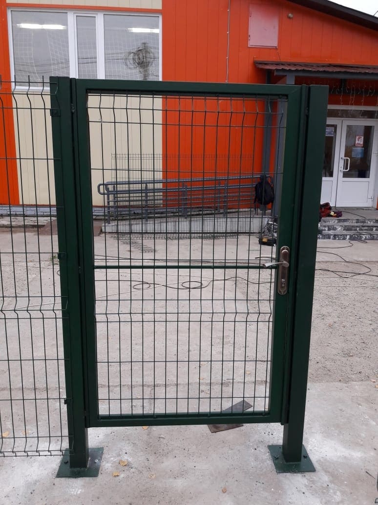 Калитка с 3д-сеткой, МБУДО «Корткеросская детско-юношеская спортивная школа»