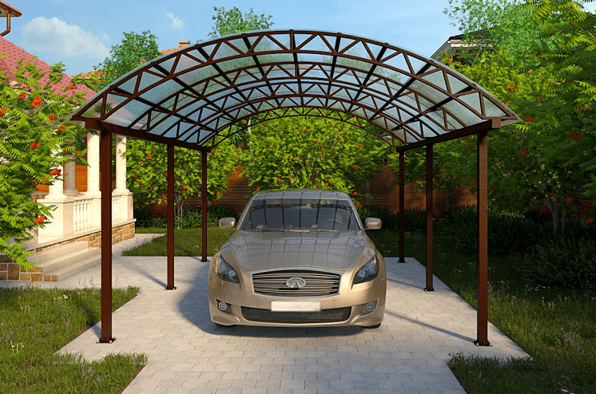 Полукруглый навес Стандарт